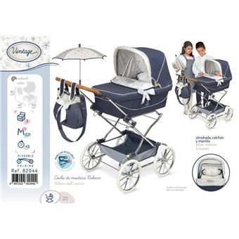 Landau pliant pour poupee Reborn collection Vintage Accessoire poupee Achat prix fnac