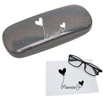 Étui à Lunettes Jaune En Plastique Rigide - Ros… - Achat / Vente Etui A