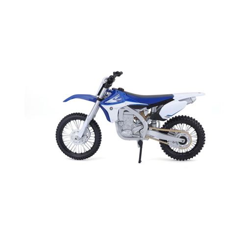 Motocross Yamaha YZ450F Modele Reduit a l Echelle 1 12 Maisto Bleu Modele reduit Achat prix fnac