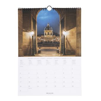 Calendrier Mural Déco 2022 - Paris - Draeger Paris