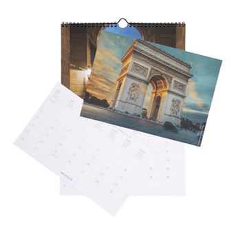 Calendrier Mural Déco 2022 - Paris - Draeger Paris