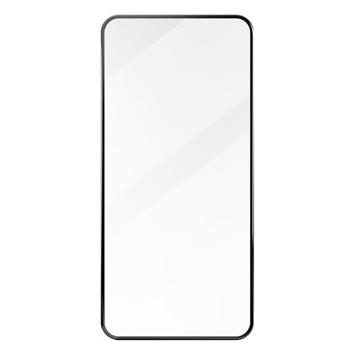 Verre Trempé pour Honor X8 Dureté 9H Adhésif Full Glue Bords Biseautés Avizar Contour Noir
