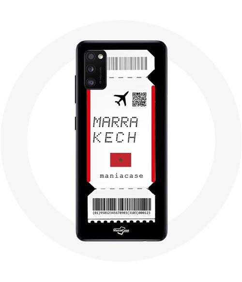 Coque pour Samsung Galaxy S20 Billet d'avion Marrakech Maroc Maniacase
