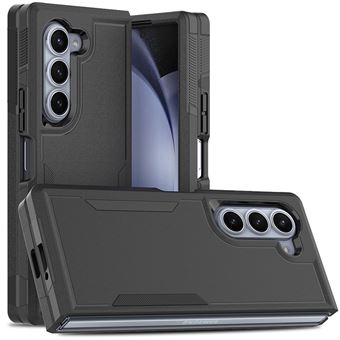 Coque pour Samsung Galaxy Z Fold 6 - Protection Robust Complète 360° Anti-Rayures Antichoc - Noir - BOOLING - 1