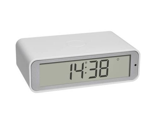 TFA Dostmann 60.2560.02 radiopiloté(e) Réveil blanc Heures de réveil 1