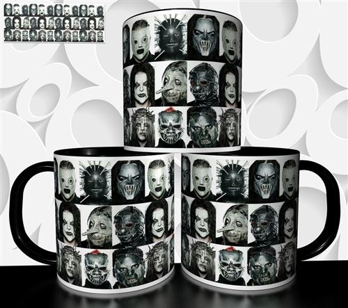 Non Communiqué Mug Tasse À Café - Groupe Rock Slipknot Réf 1392