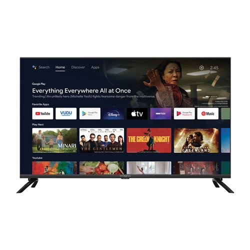 STRONG SRT40FD5553 TV LED 40'' (100 cm) Full HD Smart TV Android Avec Netflix, YouTube, Prime Vidéo, Disney