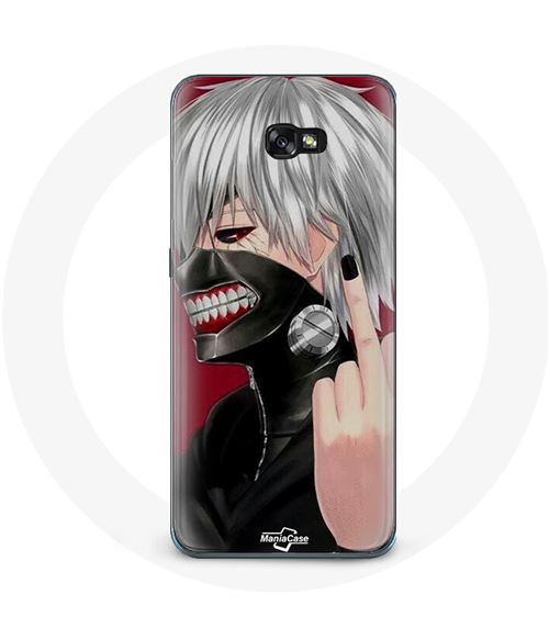 Coque pour Samsung Galaxy A3 2016 Tokyo Ghoul Kaneki Ken Masque Anime doigt Maniacase