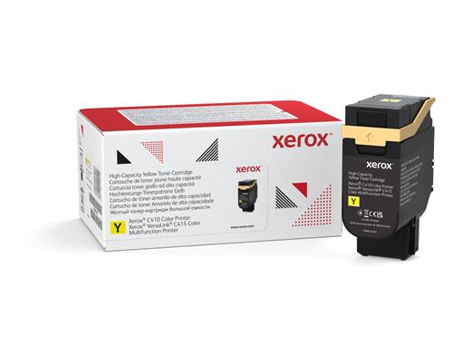 Xerox - Haute capacité - jaune - original - boîte - cartouche de toner Use and Return - pour Xerox C410; VersaLink C415/DN, C415V_DN