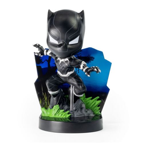 The Loyal Subjects Noir Mini-Figurine Marvel Superama Black Panther (Kinetic Energy) Sdcc Exclusive - Image 4
