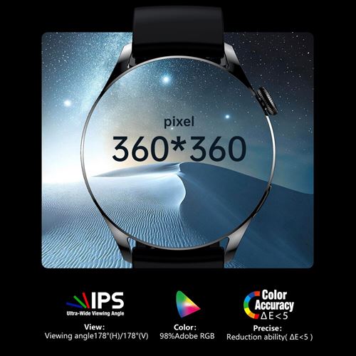 Montre de sport - Smartwatch IP68 avec fonction de réponse aux