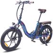 Vélo Électrique FAFREES F20 Pro 20 Gros Pneu 36V18AH 250W Bleu