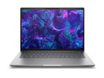 HP ZBook 8 14 G1i Notebook AI - Intel Core Ultra 7 - 255H / jusqu'à 5.1 GHz - Win 11 Pro - 32 Go RAM - 1 To SSD NVMe - 14" IPS - Wi-Fi 7, Bluetooth - argent météore - clavier : Suisse