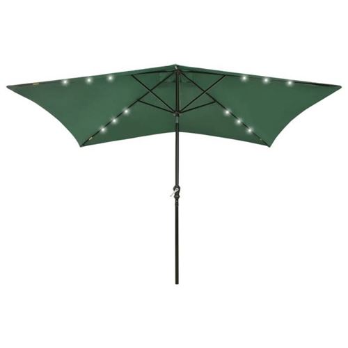 VidaXL - Sonnenschirm, One Size, Grün