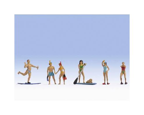 Figurines H0 sports nautiques NOCH 0015854 1 set