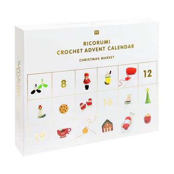Calendrier de l'Avent Ricorumi - Marché de Noël - Rico Design(...) - Blanc - 1