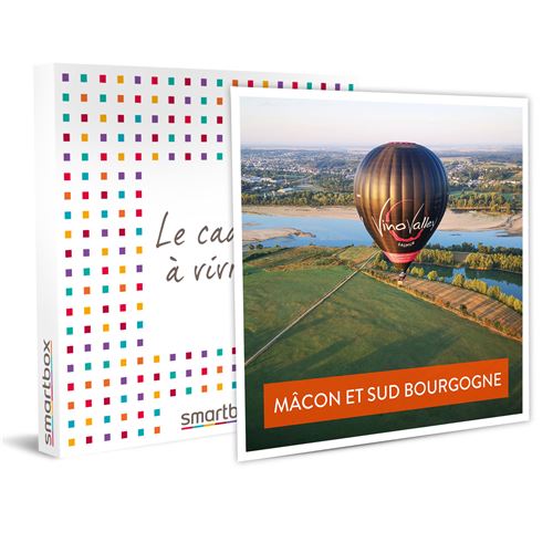 SMARTBOX - Vol en montgolfière d'1h20 le matin en semaine en Bourgogne - Coffret Cadeau Sport & Aventure