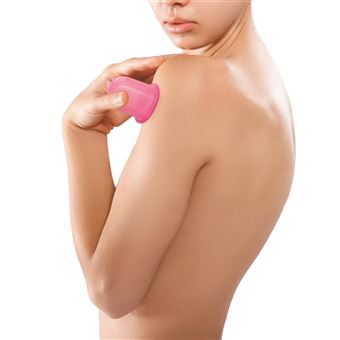 Kit De Ventouses En Silicone Pour Massage Facial Et Corporel - Lot De 4 (2 Tailles) - Anti-cellulite, Circulation Sanguine - Sans Chaleur, Facile à Utiliser