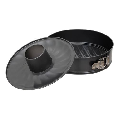 Non Communiqué Noir Five Simply Smart - Moule Démontable En Métal "2 En 1" 26Cm