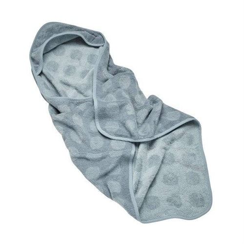 Leander - Cape de bain en coton BIO, Myrtille