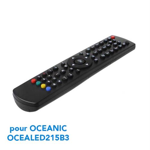 Vestel Télécommande Tv De Remplacement Pour Oceanic Ocealed215b3