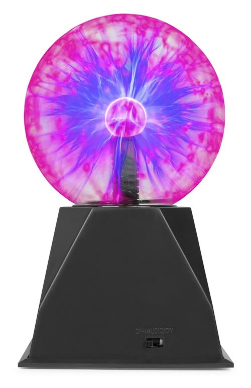 MAX PBL10 - Lampe plasma 12.5cm, boule magique tactile sensible au toucher  et à la musique, résiste aux rayures, Accessoire Musique Électronique et  DJ, Top Prix