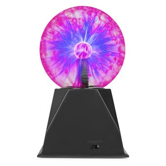 Tradeopia Boule plasma violette de 20,3 cm, sensible au toucher et