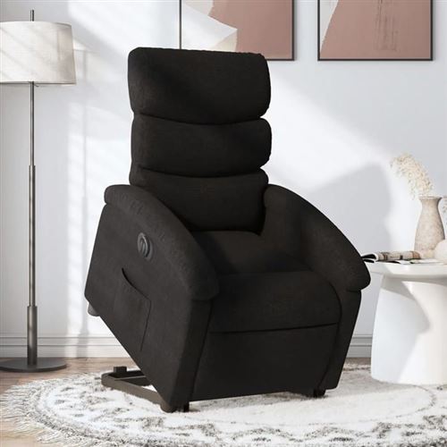 Vidaxl Noir Fauteuil Inclinable Électrique - Image 2