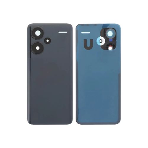 Original Cache Batterie Vitre Arrière Noir Minuit pour Xiaomi Redmi Note 13 Pro+ 5G 560035N16U00