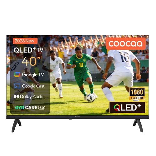 TV QLED Smart TV coocaa CTQH38Z 40 pouces FHD HDR10 2026