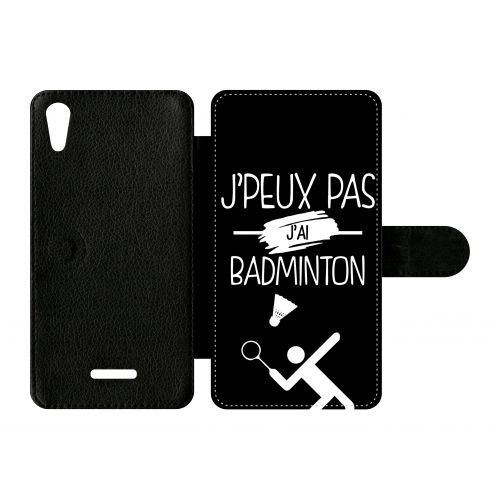 Etui sony xperia t3 j peux pas j ai badminton 2