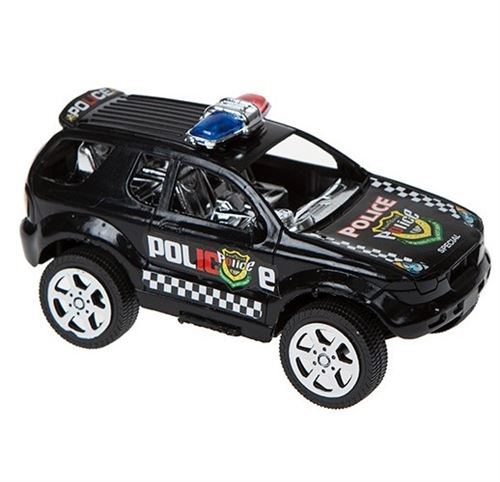PMS Xtreme voiture de police 13 cm noir