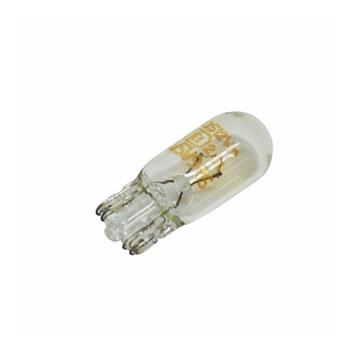 Ampoule-lampe 12v 5w norme w5w culot w2,1x9,5d wedge standard blanc (feu de position) (boite de 10) -osram-