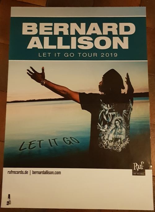 Bernard ALLISON - Let It Go Tour 2019 - AFFICHE