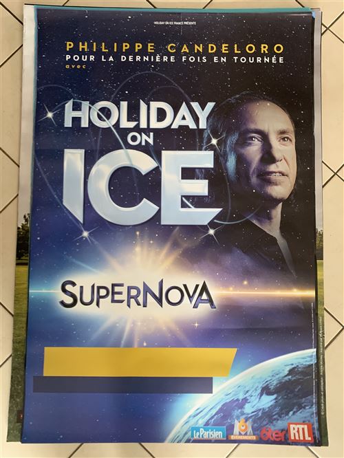 Holiday on ice - Philippe Candeloro - 80x120cm - Affiche État correct - N/A reconditionné disponible sur Fnac