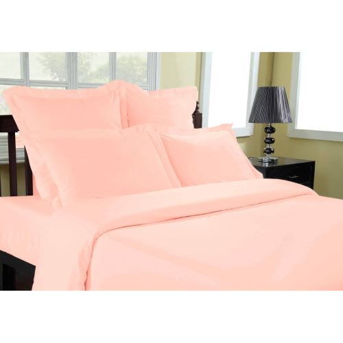 Drap Housse Uni Percale EASY CARE 80 fils/cm² SENSEI SOFT Poudre 80x200