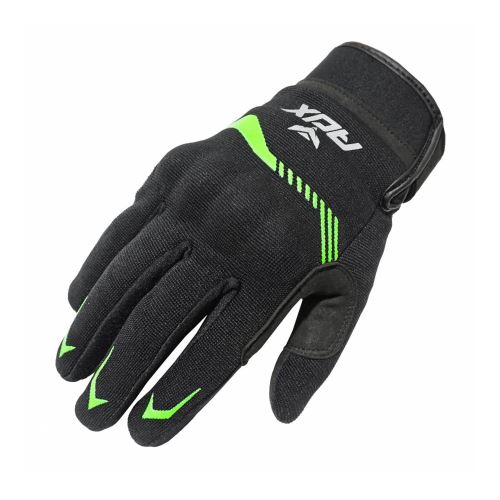 Gants printemps-ete adx vista avec coque noir-vert kawa t11 (xl) (homologue en 13594:2015)
