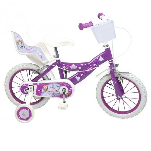 Vélo enfant 12 pouces la Princesse Sofia Licence Officielle Disney