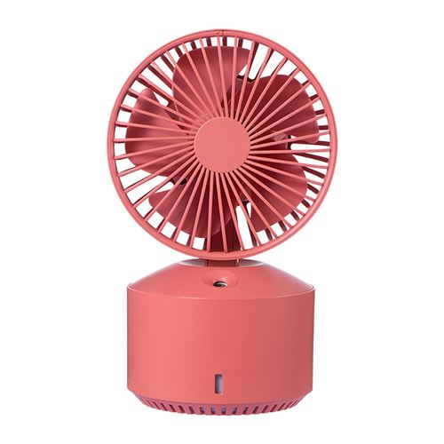 Humidificateur/Ventilateur Mini Portable Vaporisateur-rouge
