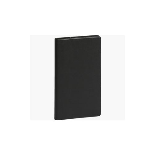 Agenda semainier 2025 - Espace 17 - 17,5x9 cm - Noir - Exacompta