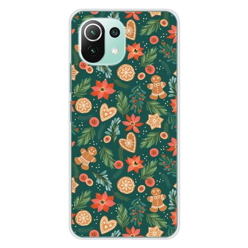Coque en silicone imprimée compatible Xiaomi Mi 11 Lite NO Pain d'épice