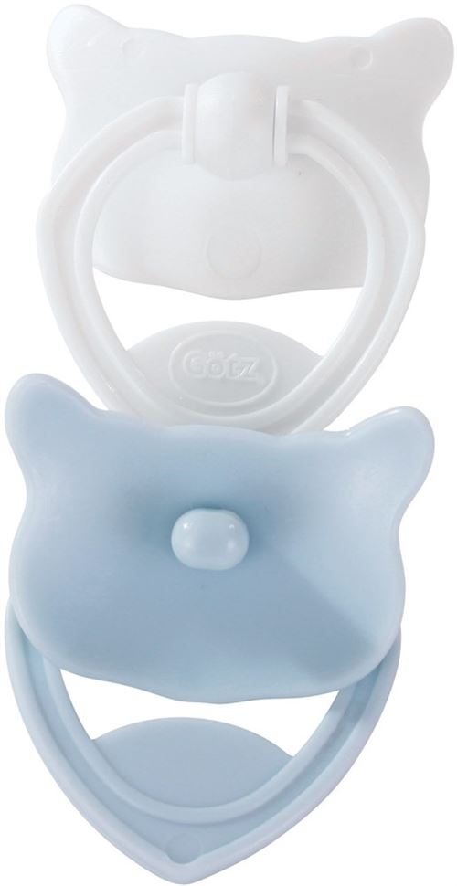 Götz accessoire Schnuller blau/weiß