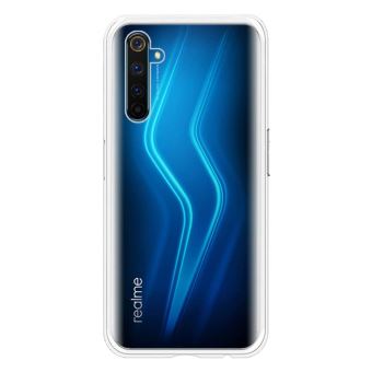 Pack 3X Cover in Gel TPU Trasparente per Oppo REALME 6-6S, Ultra Sottile 0,33 mm, Morbido Flessibile, Custodia Silicone