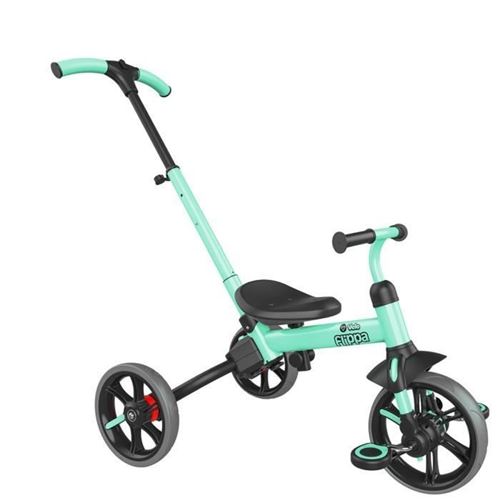 yvolution tricycle-draisienne évolutive yvelo flippa - vert