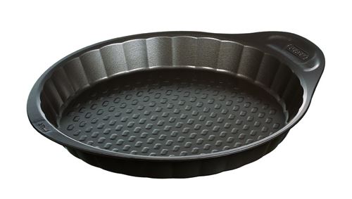 Moule à tarte 27 cm en métal avec prise en main facile, PYREX asimetriA