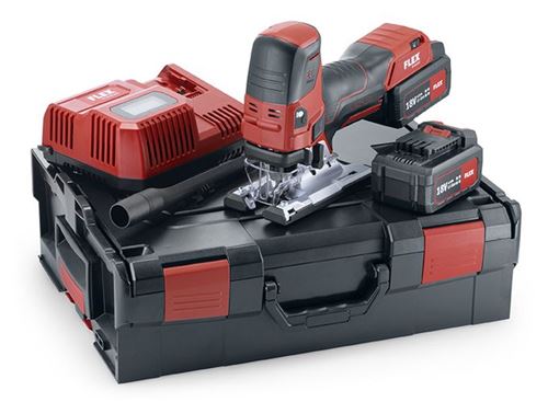 Scie sauteuse 18V JS 18.0-EC/5.0 Set - 2 batteries + chargeur + coffret + accessoires - 489778