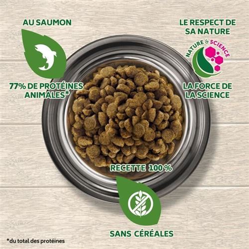 EUKANUBA GRAIN FREE Croquettes sans cereales pour Chiot adulte - Saumon frais - 10kg