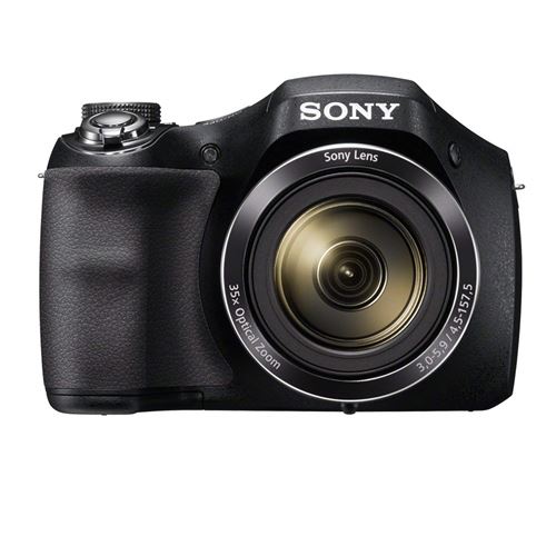 Sony Cyber-shot DSC-H300 - Appareil photo numérique - compact - 20.1 MP - 720 p - 35x zoom optique - noir