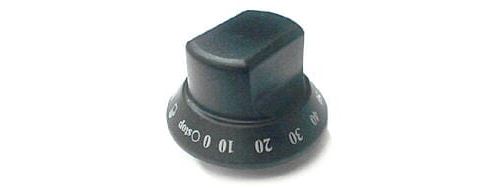 Bouton noir de minuterie pour Cuisiniere Ikea