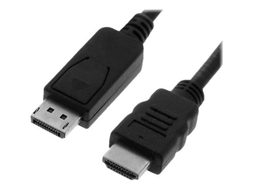 Nilox - Adapterkabel - DisplayPort male naar HDMI male - 1 m - zwart